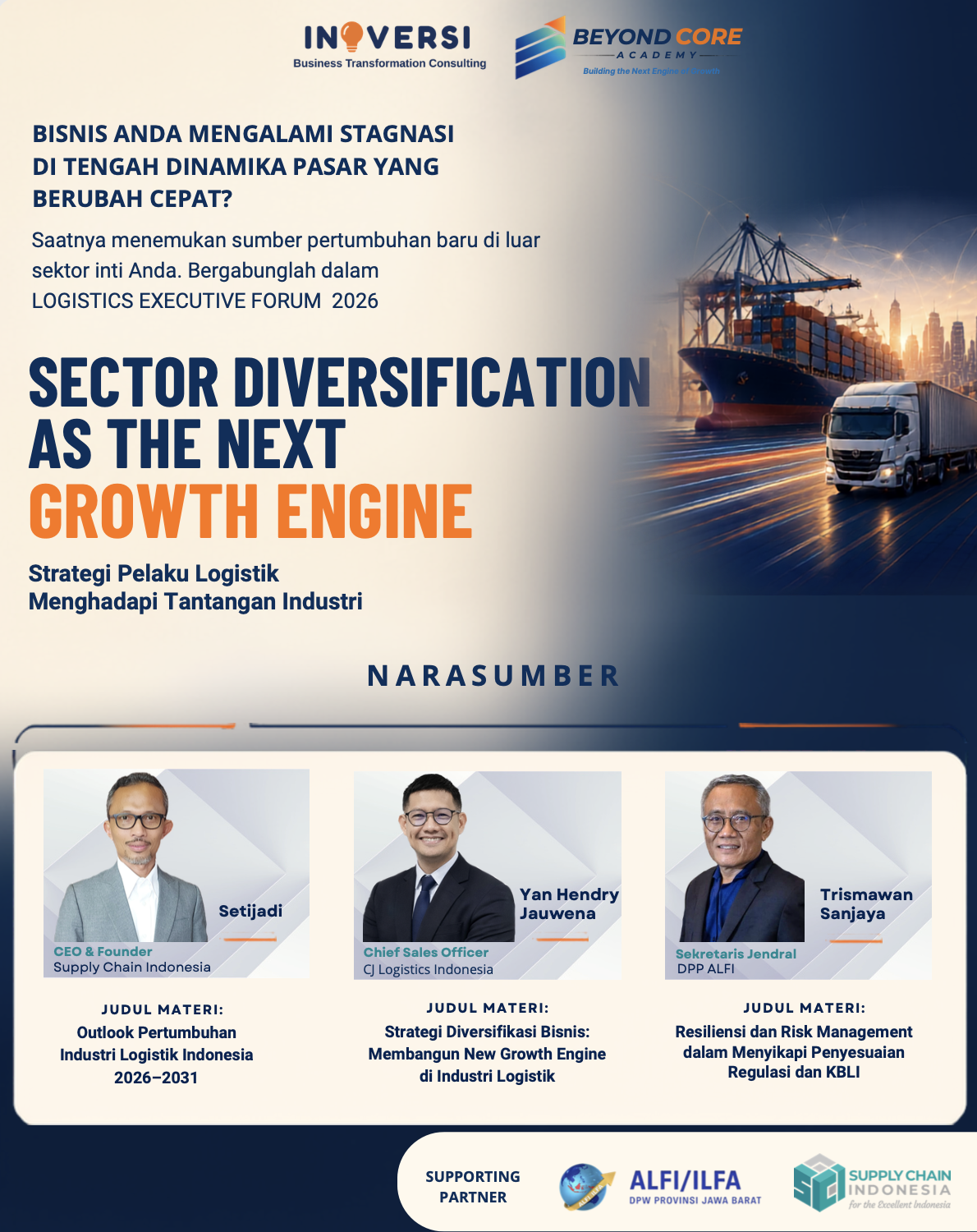 SECTOR DIVERSIFICATION AS THE NEXT GROWTH ENGINE